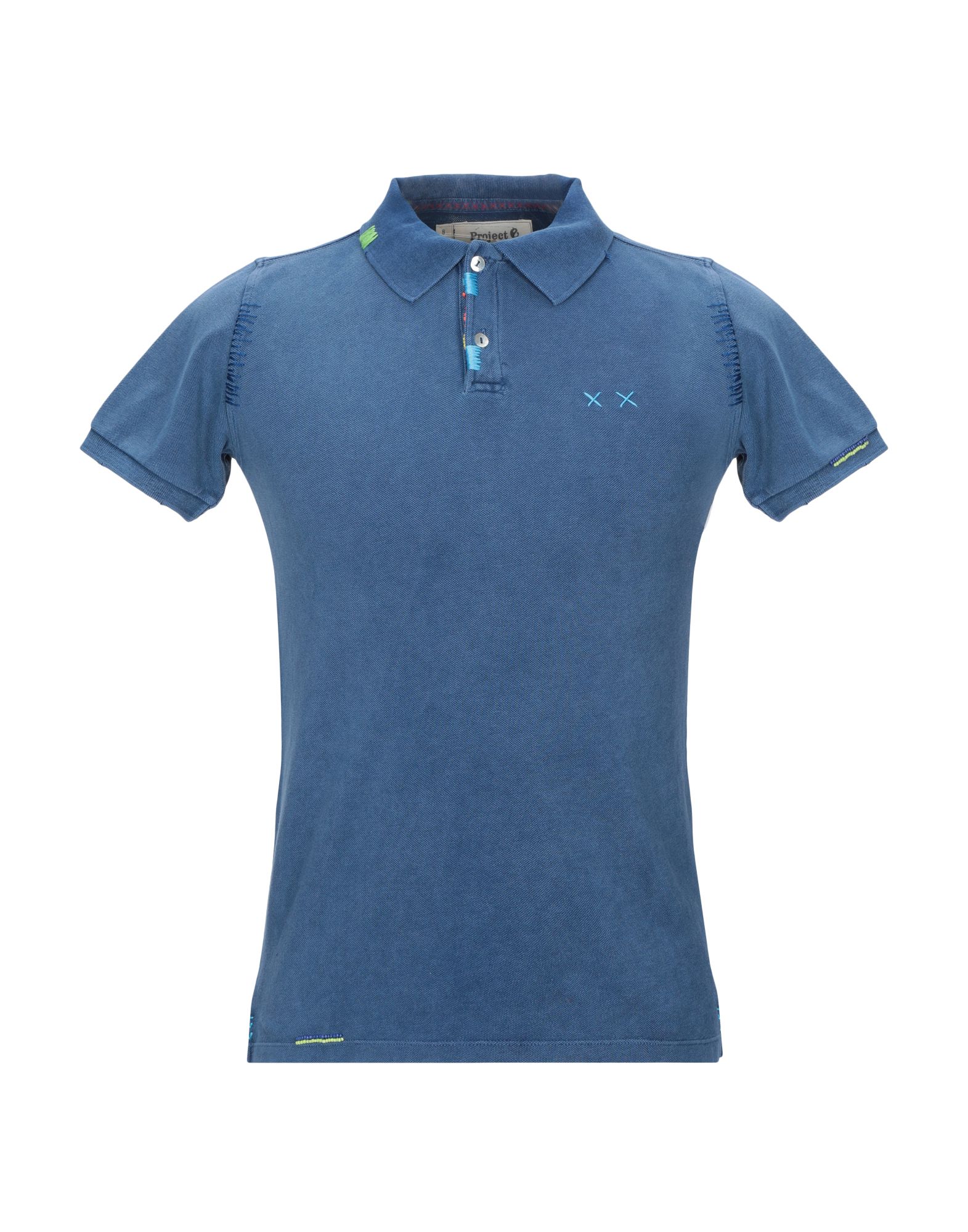 PROJECT E Poloshirt Herren Blau von PROJECT E