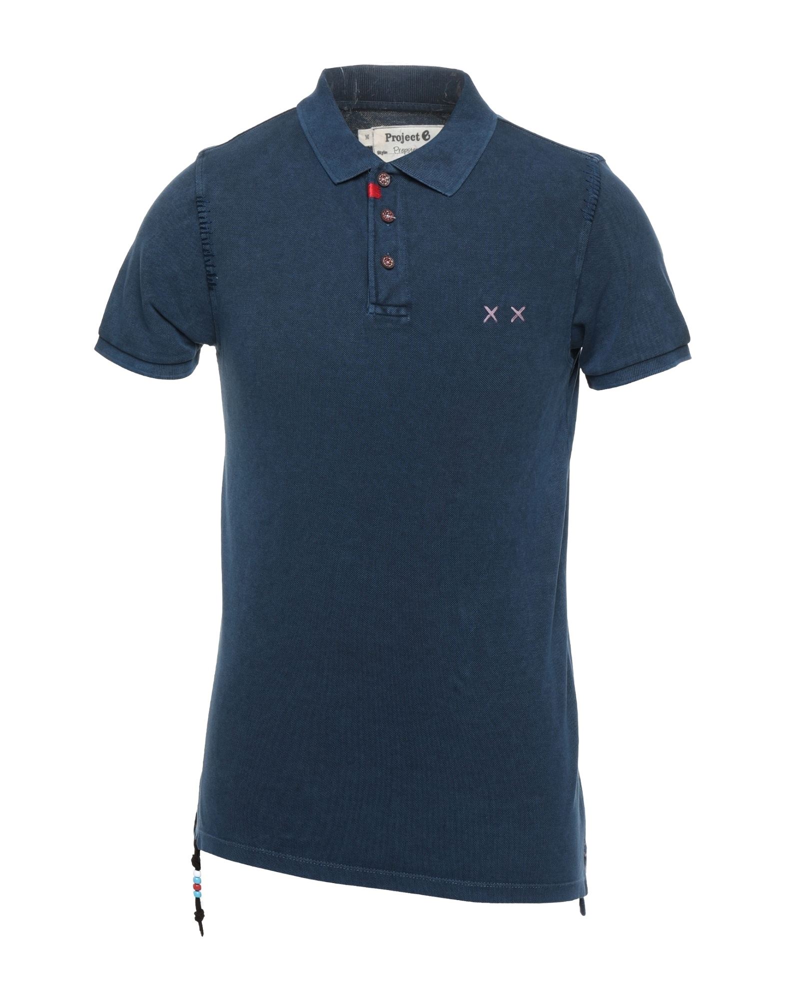 PROJECT E Poloshirt Herren Nachtblau von PROJECT E