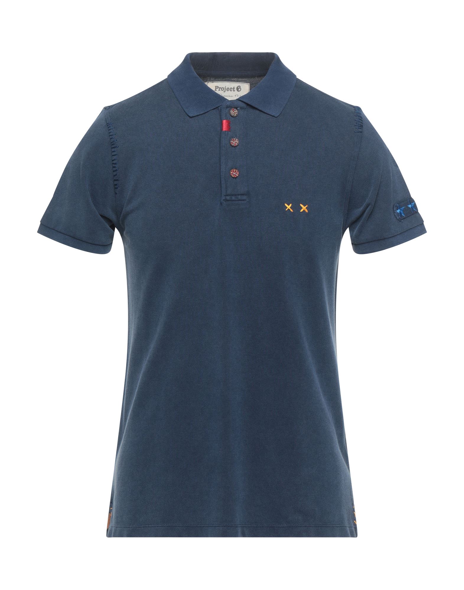 PROJECT E Poloshirt Herren Nachtblau von PROJECT E