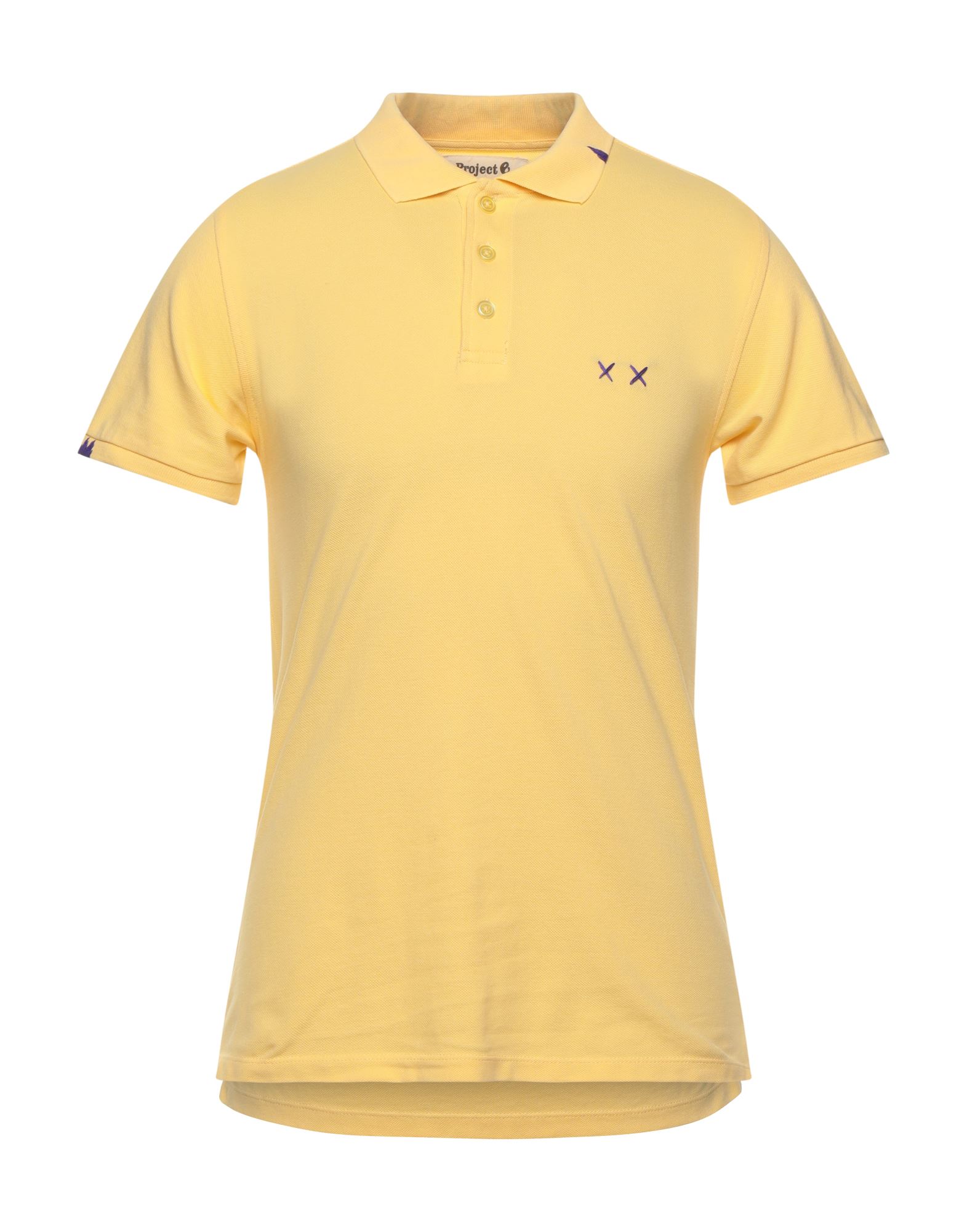 PROJECT E Poloshirt Herren Gelb von PROJECT E