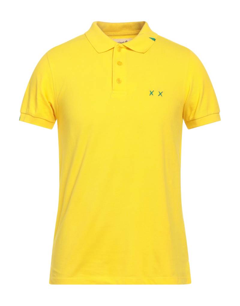PROJECT E Poloshirt Herren Gelb von PROJECT E