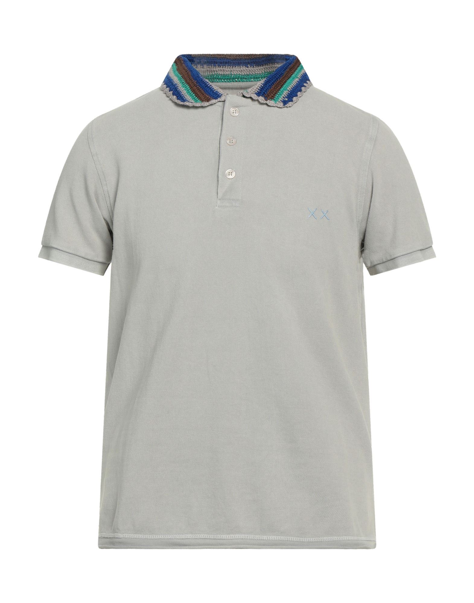 PROJECT E Poloshirt Herren Hellgrau von PROJECT E