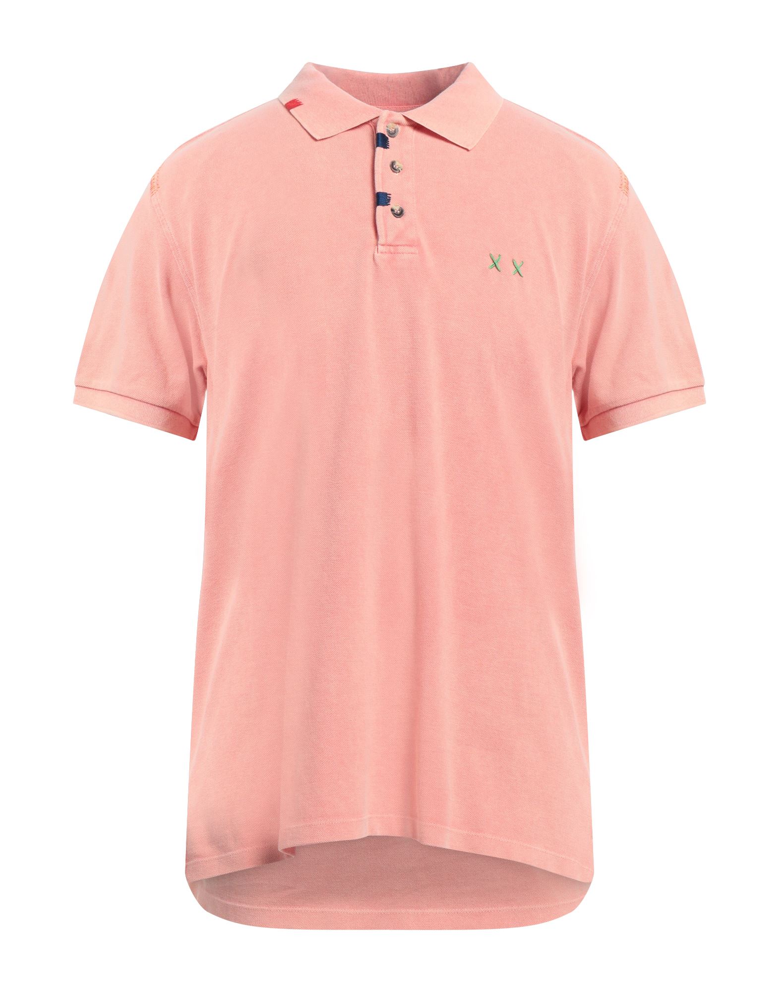 PROJECT E Poloshirt Herren Lachs von PROJECT E