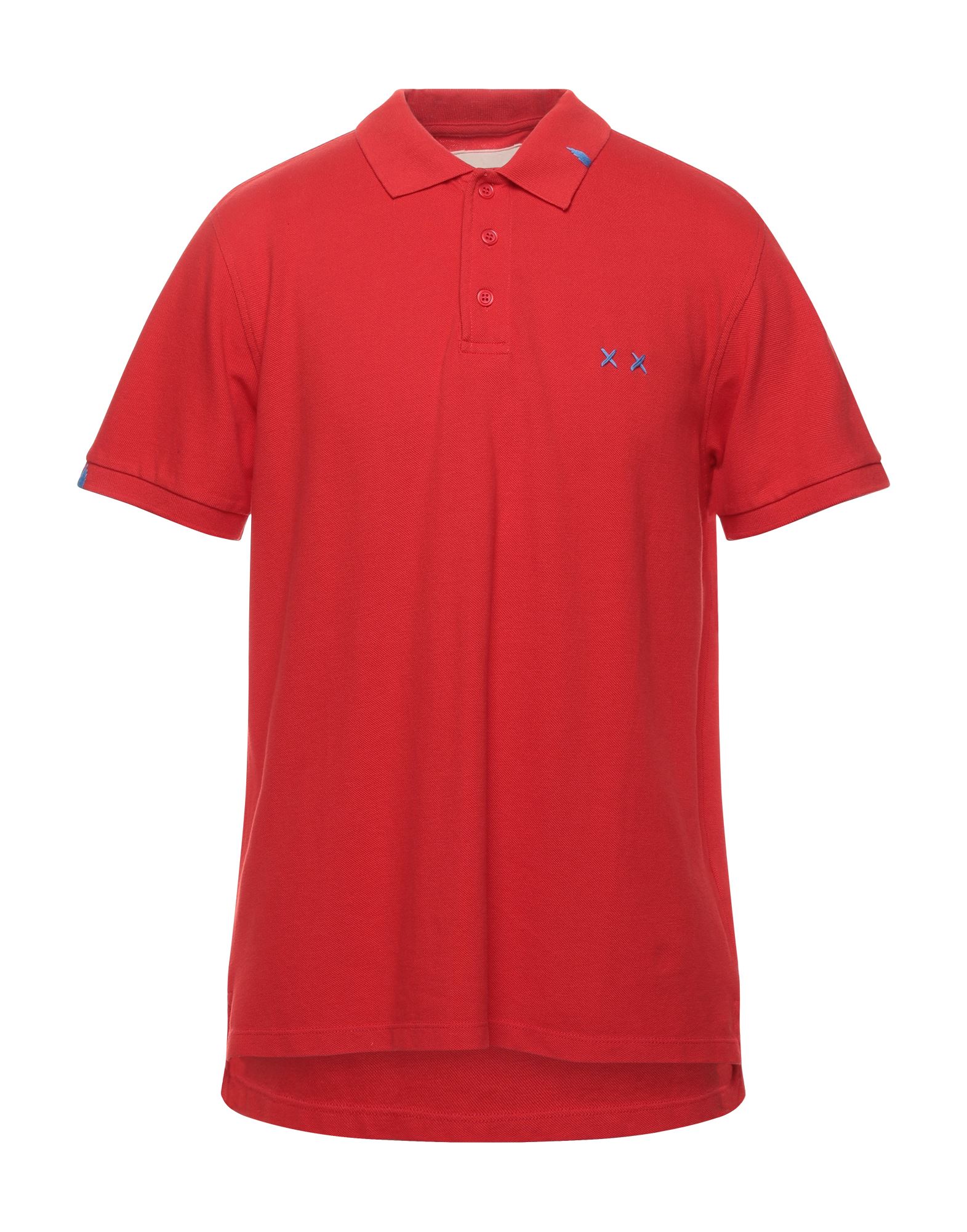 PROJECT E Poloshirt Herren Rot von PROJECT E