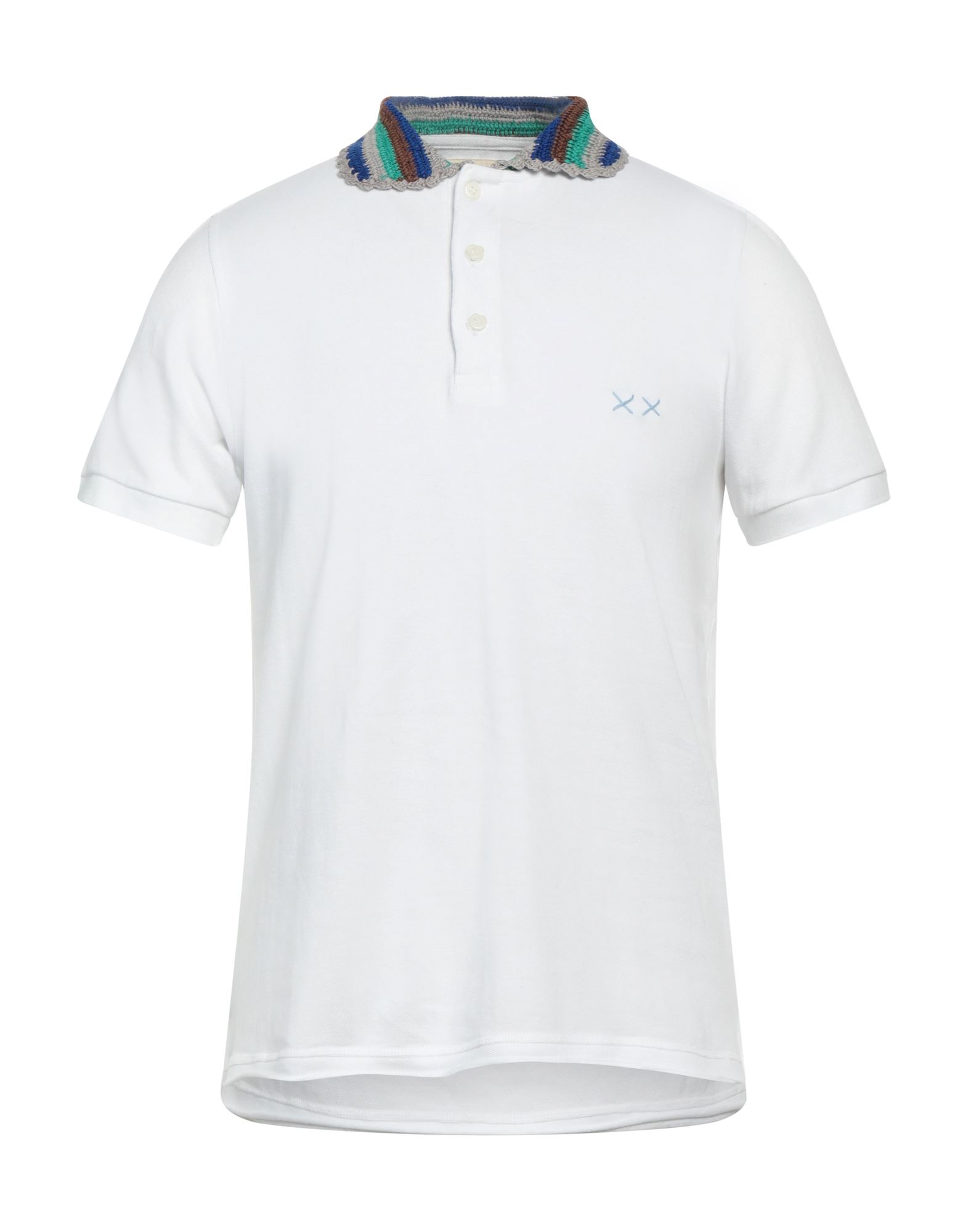 PROJECT E Poloshirt Herren Weiß von PROJECT E