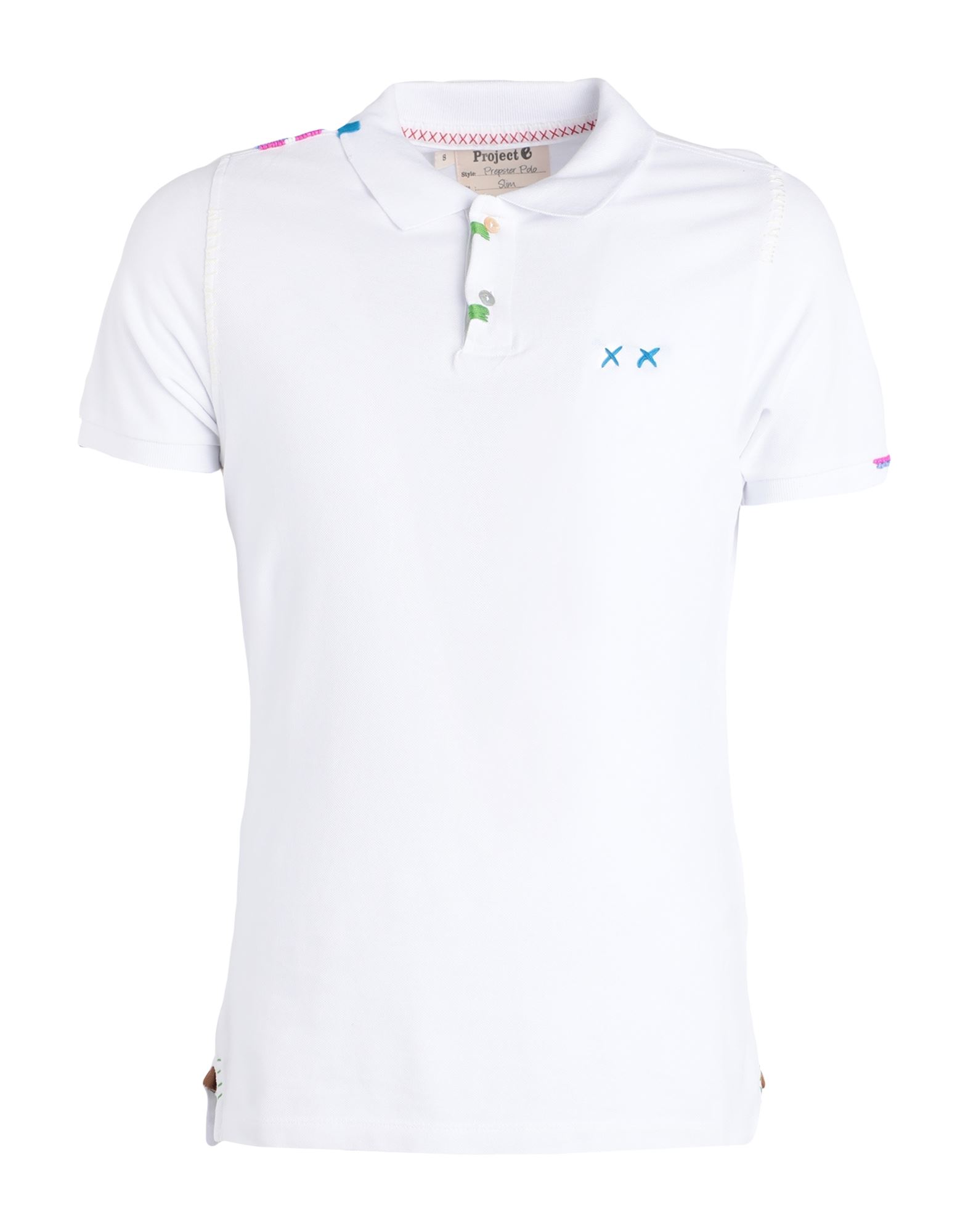 PROJECT E Poloshirt Herren Weiß von PROJECT E