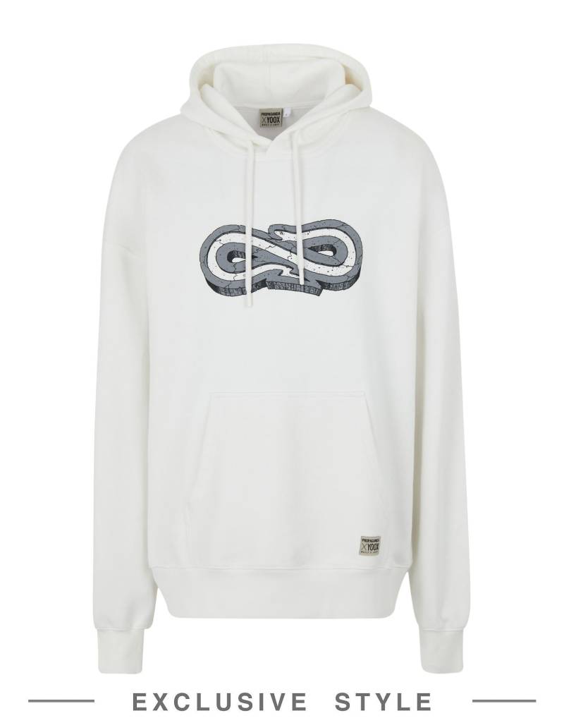 PROPAGANDA x YOOX Sweatshirt Herren Weiß von PROPAGANDA x YOOX