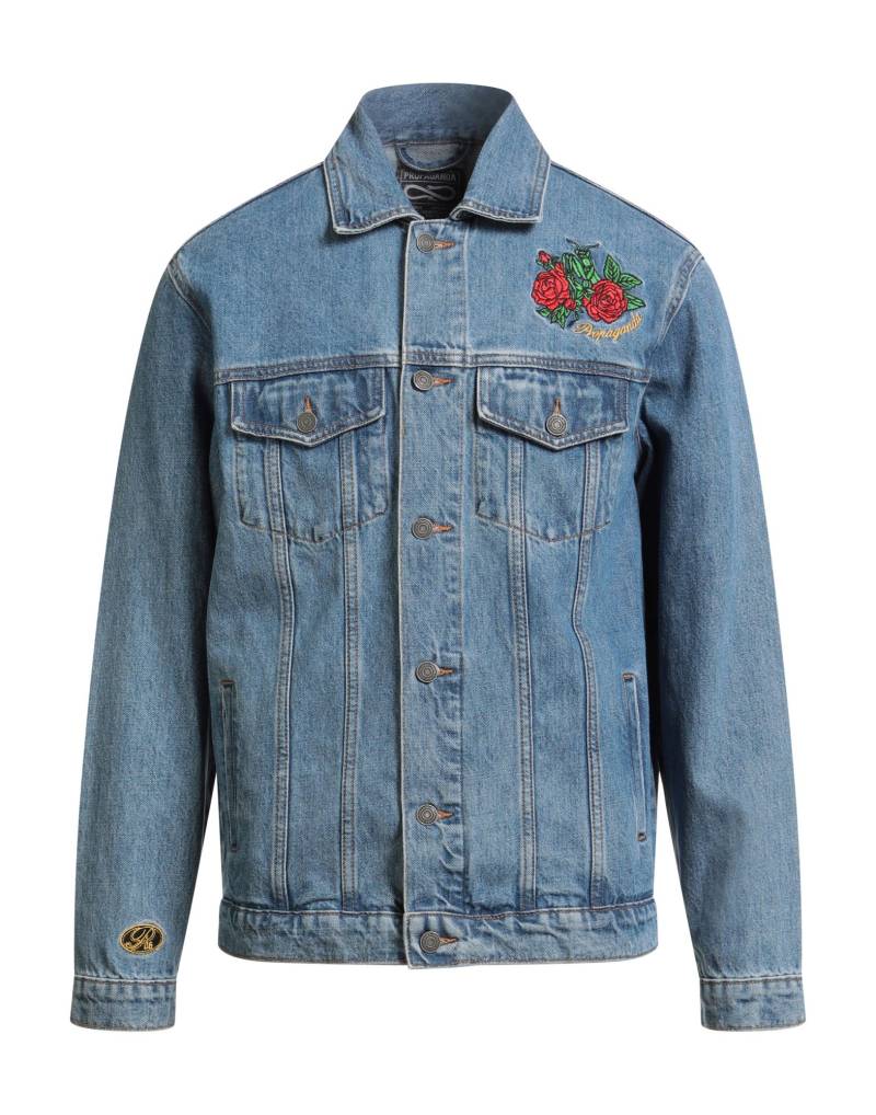 PROPAGANDA Jeansjacke/-mantel Herren Blau von PROPAGANDA