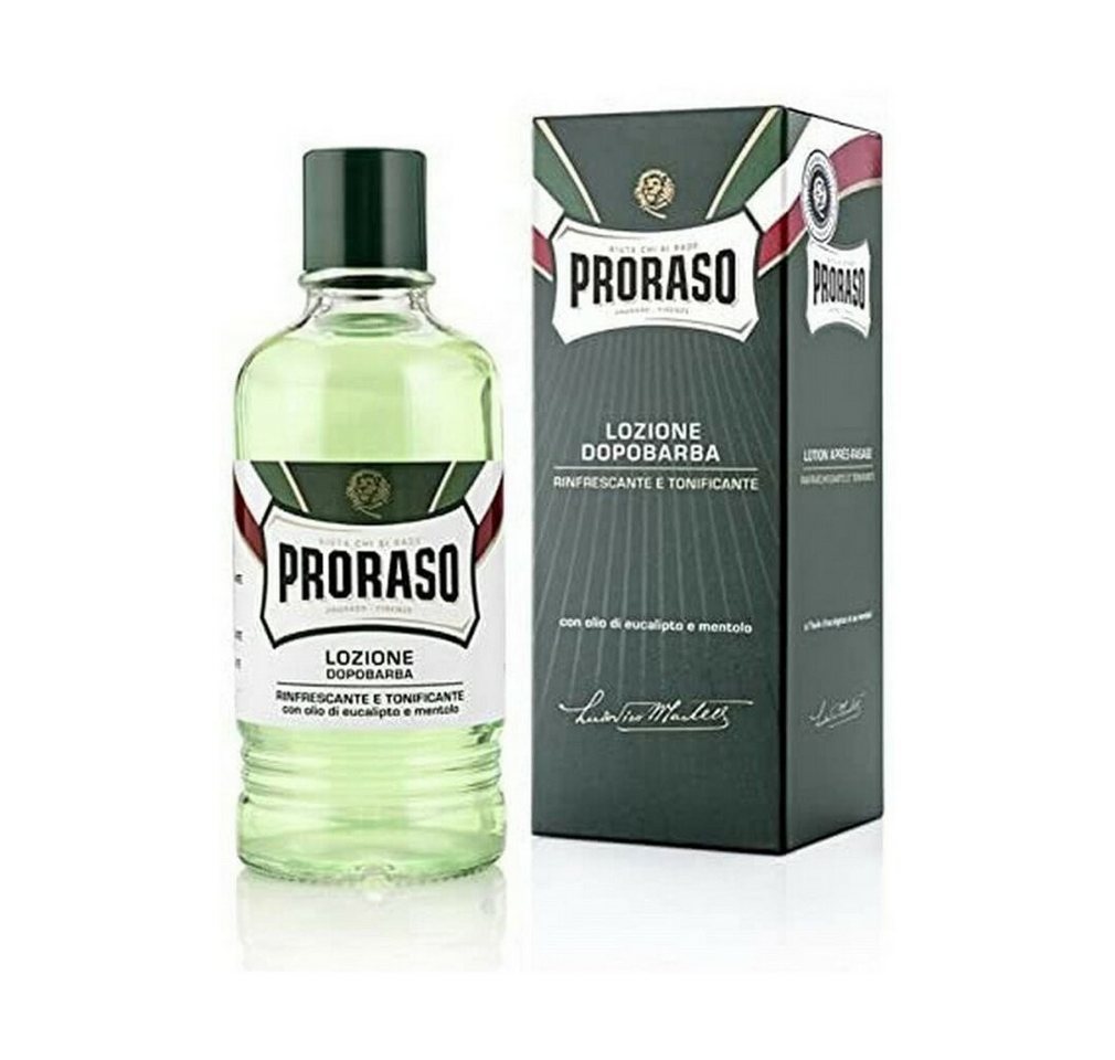 PRORASO After Shave Lotion Profesional After Shave Loción Con Alcohol Eucalipto-Mentol 400ml von PRORASO
