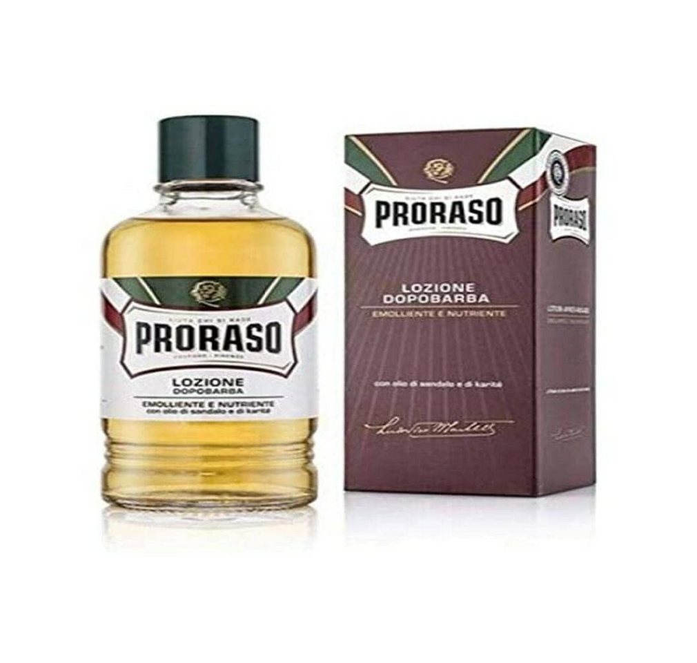 PRORASO After Shave Lotion Profesional After Shave Loción Con Alcohol Sándalo-Karite 400ml PRORASO After Shave Lotion Profesional After Shave Loción Con Alcohol Sándalo-Karite 400ml von PRORASO