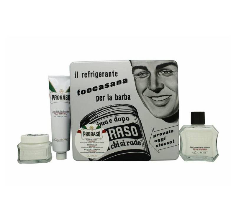 PRORASO Rasiercreme Toccasana Set 4 Artikel von PRORASO