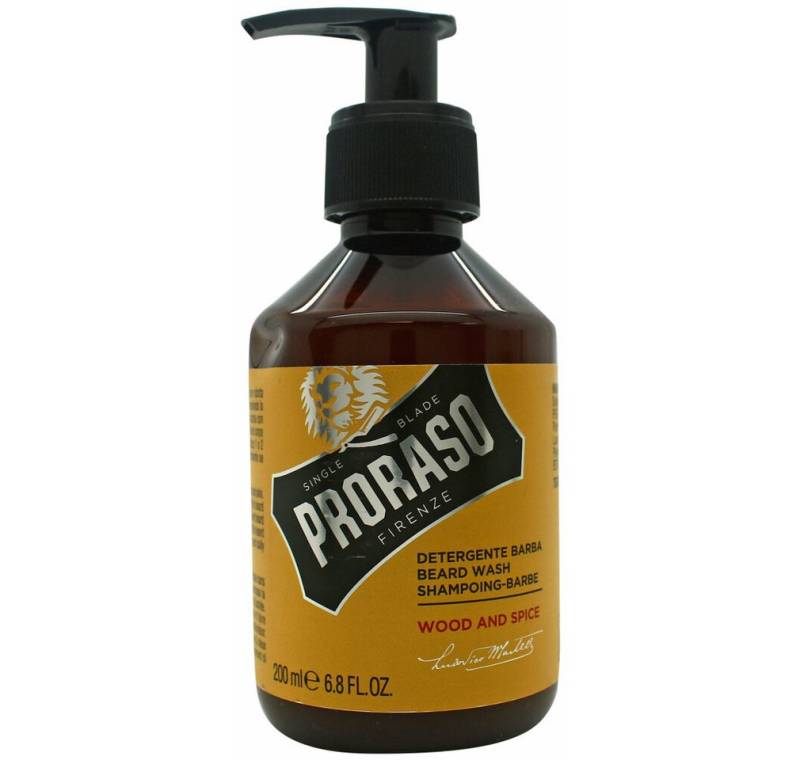 PRORASO Haarshampoo Bartshampoo Wood and Spice (200ml) von PRORASO