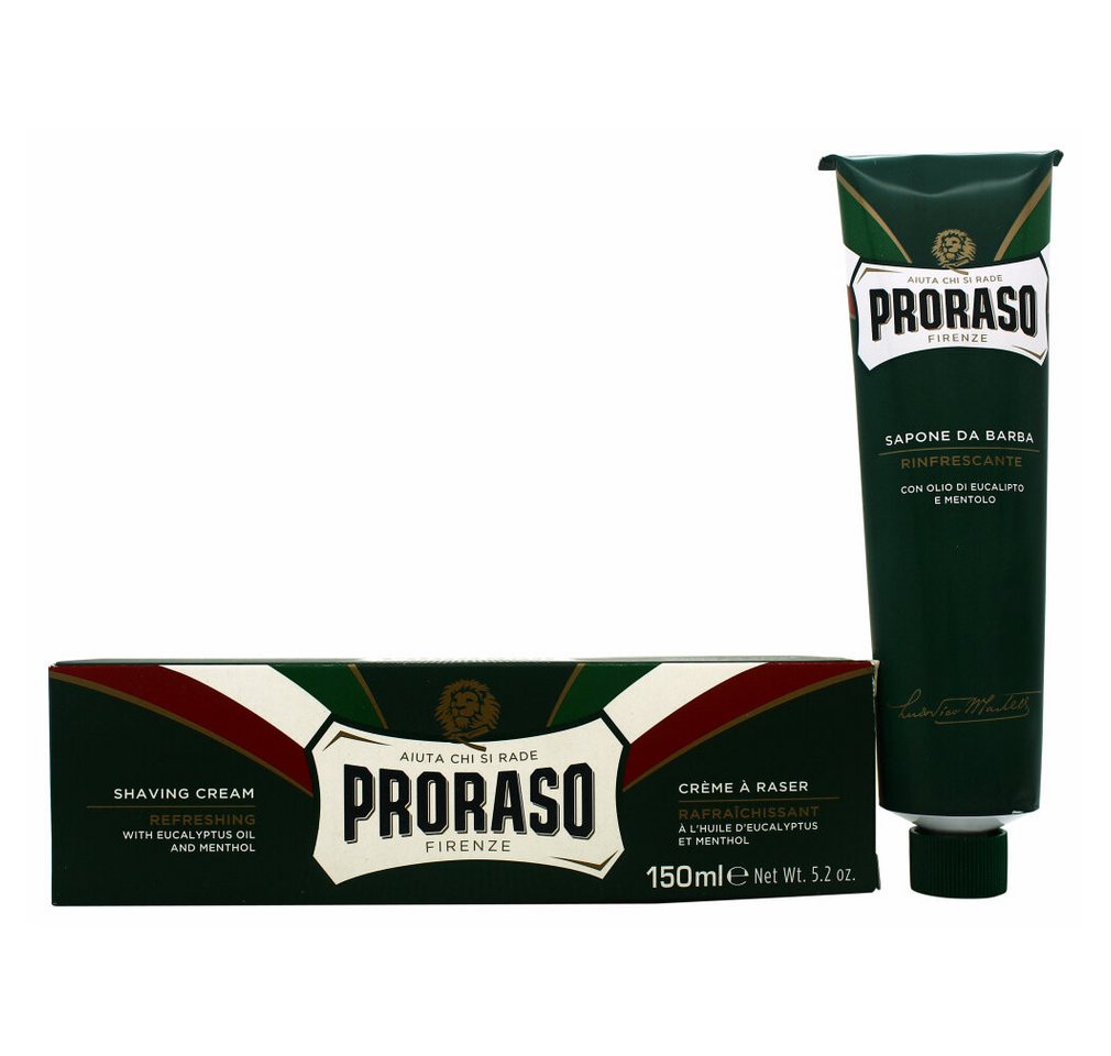 PRORASO Körperrasierer Green Shaving Cream 150ml von PRORASO