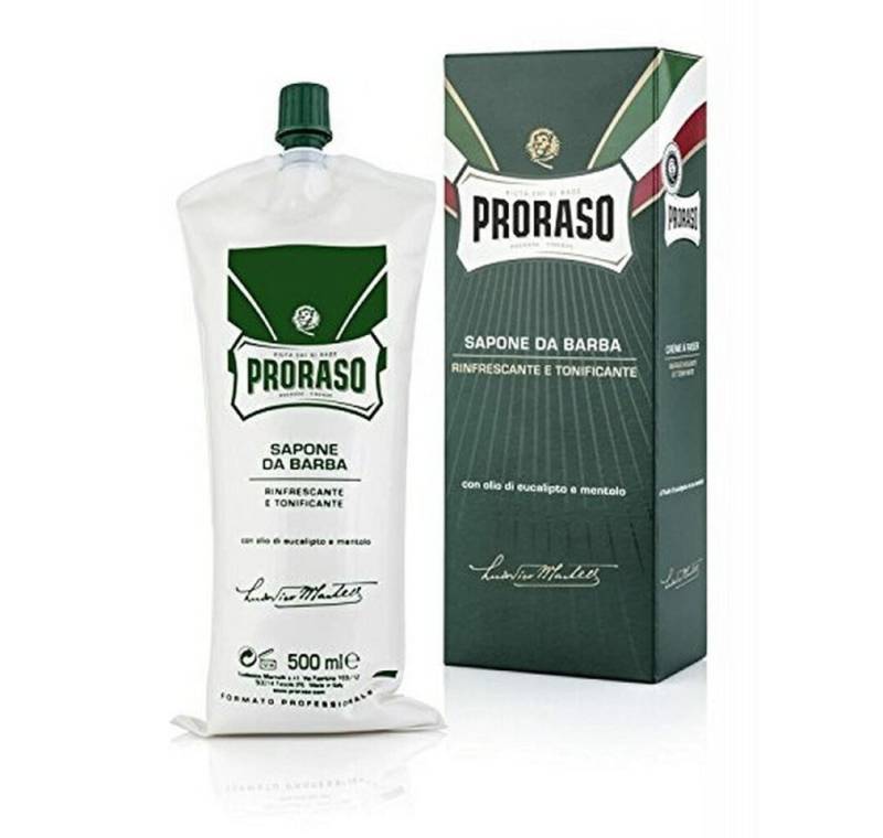 PRORASO Rasiercreme Profesional Crema De Afeitado Eucalipto-Mentol 500ml von PRORASO