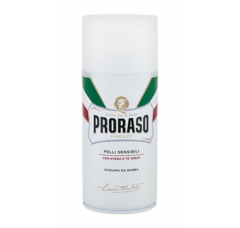 PRORASO Rasierschaum White Rasierschaum Für Empfindliche Haut 300ml von PRORASO