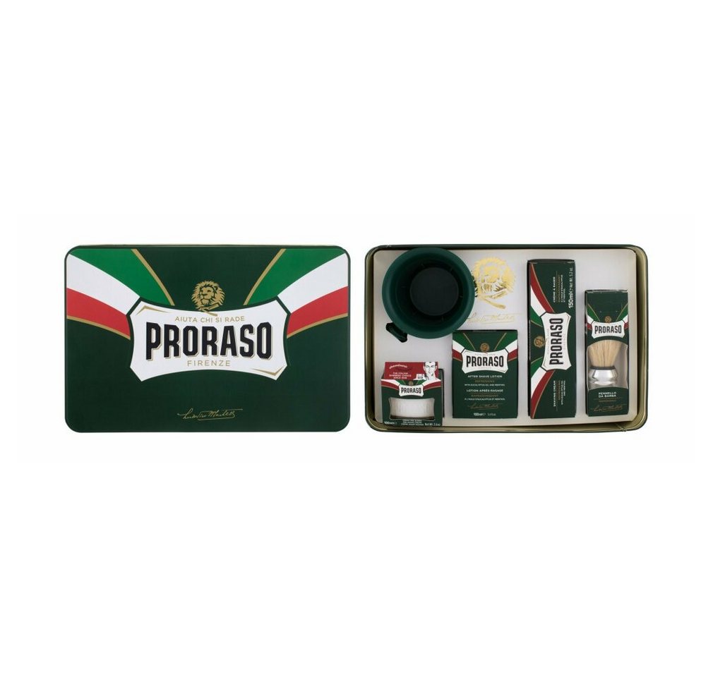 PRORASO Rasierset Rinfrescante Linea Afeitado Completa Lote 6 Piezas von PRORASO