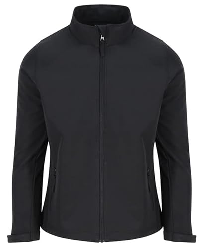 Pro RTX RX50F Pro 2-Lagen-Softshelljacke für Damen - Schwarz - 2XL von PRORTX