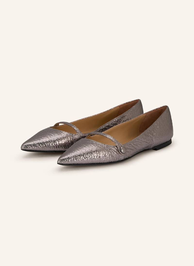 Prosperine Mary-Jane-Ballerinas silber Prosperine Mary-Jane-Ballerinas silber von PROSPERINE