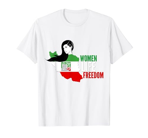 Women Life Freedom Zan Zandegi Azadi, iranische Frauenfeminist T-Shirt von PROTEST SUPPLY - #freeiran Women Life Freedom Iran