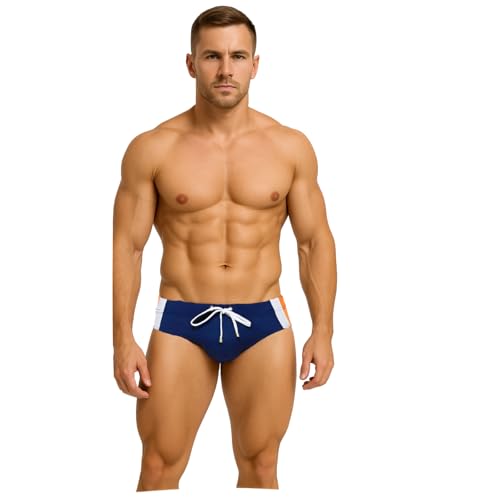 PRTCRZ Badehose Slip Herren Men's Swim Briefs: Triangle Design, Adjustable Drawstring, Soft Padding, Fast-Drying, Breathable, Lightweight, and Chlorine-Resistant—Perfect for Swimming, Surfing PRTCRZ Badehose Slip Herren Men's Swim Briefs: Triangle Design, Adjustable Drawstring, Soft Padding, Fast-Drying, Breathable, Lightweight, and Chlorine-Resistant—Perfect for Swimming, Surfing von PRTCRZ