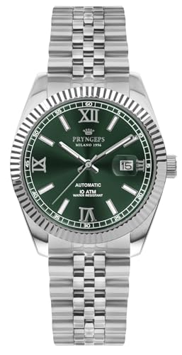 PRYNGEPS MILANO 1956 Erre X Collection AUTOMATICO ERRE X Herrenuhr, Stahlzifferblatt, grün A1099.263 von PRYNGEPS MILANO 1956
