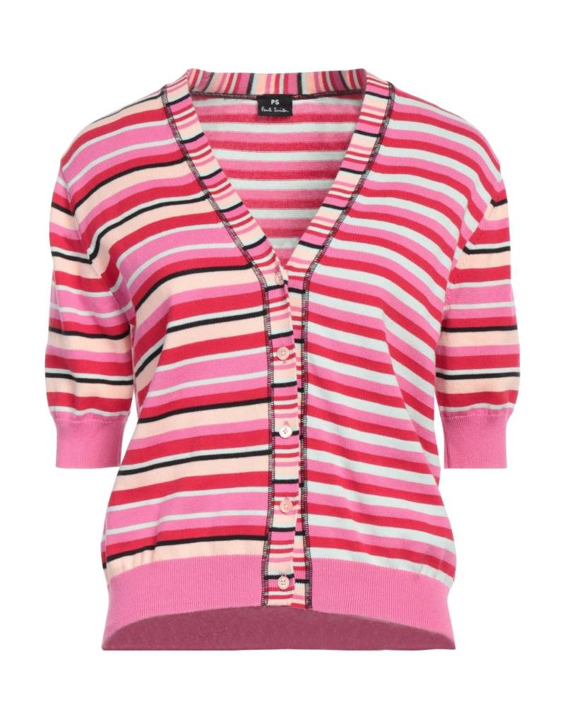 PS PAUL SMITH Strickjacke Damen Fuchsia von PS PAUL SMITH
