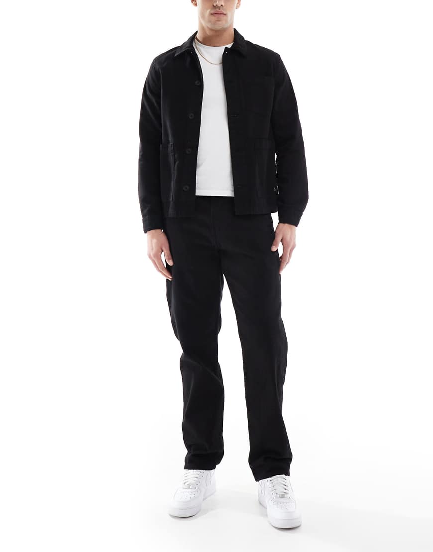 PS Paul Smith - Carpenter-Hose in Schwarz, Kombiteil von PS Paul Smith