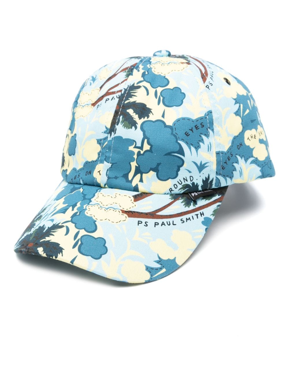 PS Paul Smith Eyes On The Skies Baseballkappe - Blau von PS Paul Smith