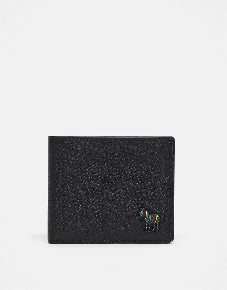 PS Paul Smith - Geldbörse in Schwarz mit Zebra-Logo von PS Paul Smith