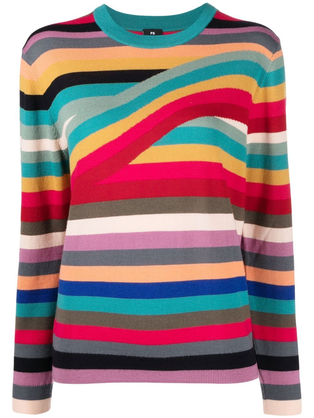 PS Paul Smith Gestreifter Pullover - Mehrfarbig von PS Paul Smith