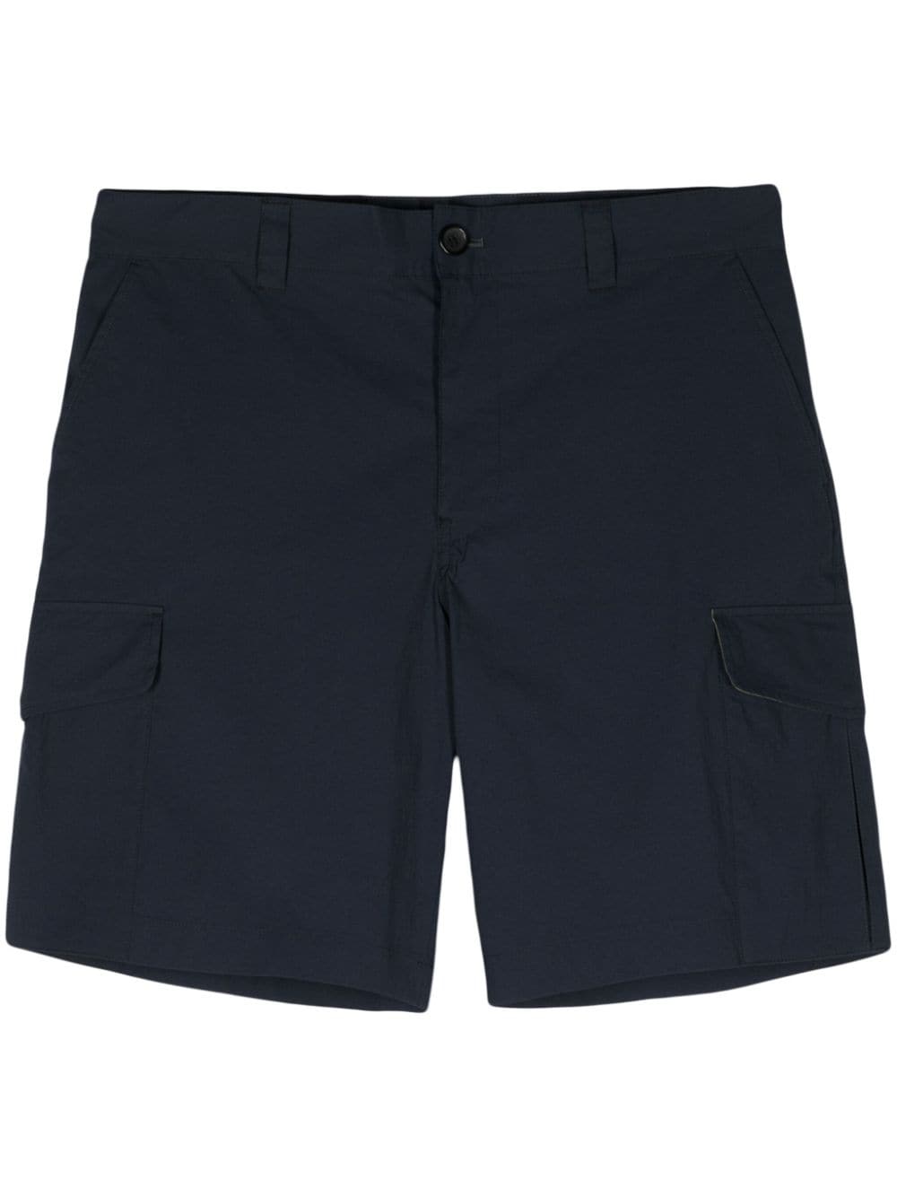 PS Paul Smith Halbhohe Cargo-Shorts - Blau von PS Paul Smith