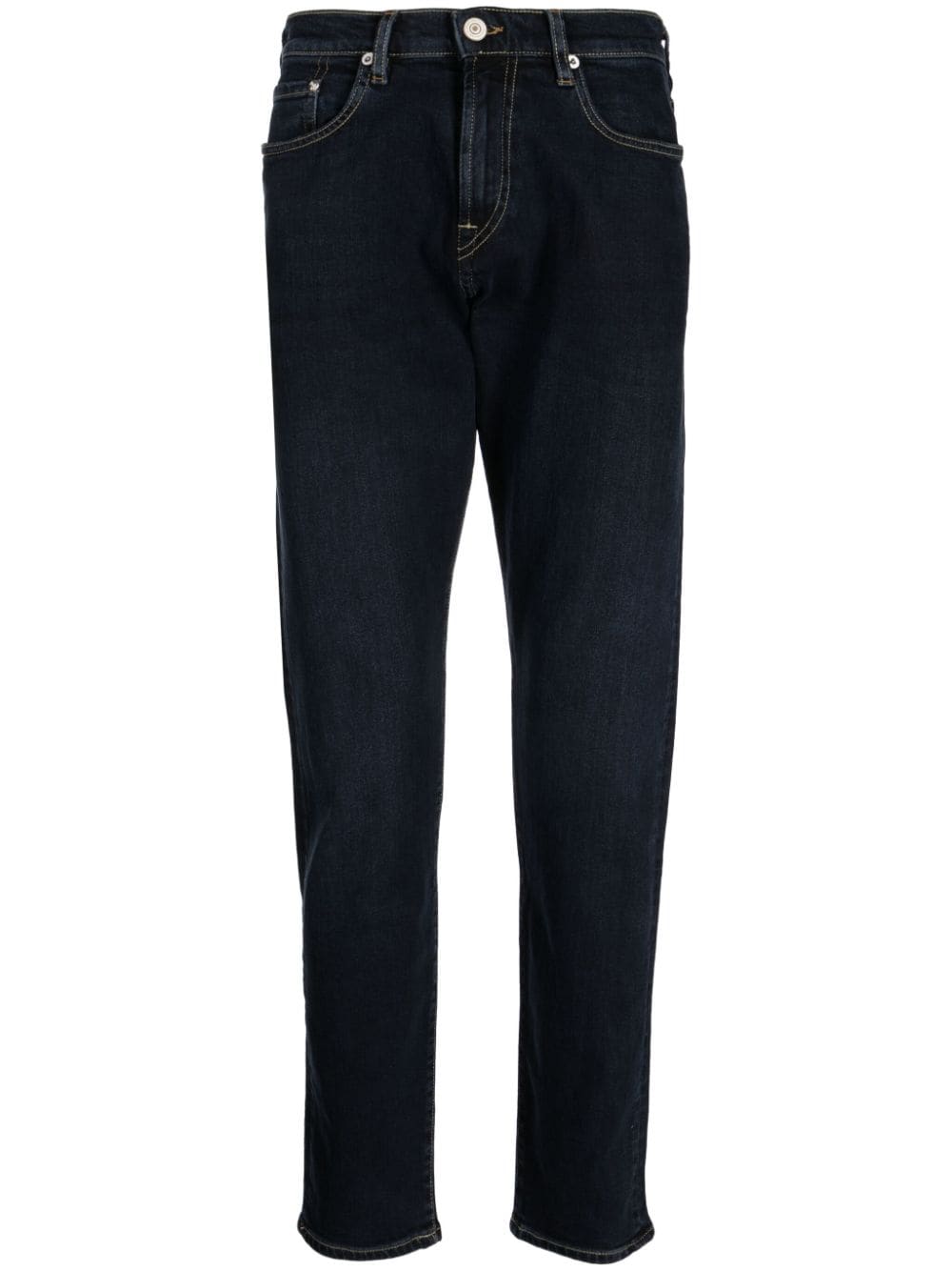 PS Paul Smith Halbhohe Straight-Leg-Jeans - Blau von PS Paul Smith