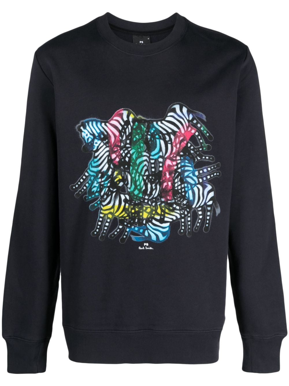 PS Paul Smith Sweatshirt mit Kaleidoskop-Print - Blau von PS Paul Smith