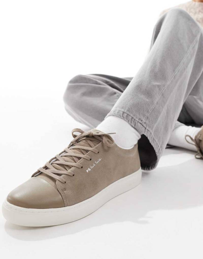 PS Paul Smith - Lee - Sneaker aus Wildleder in Beige-Neutral von PS Paul Smith