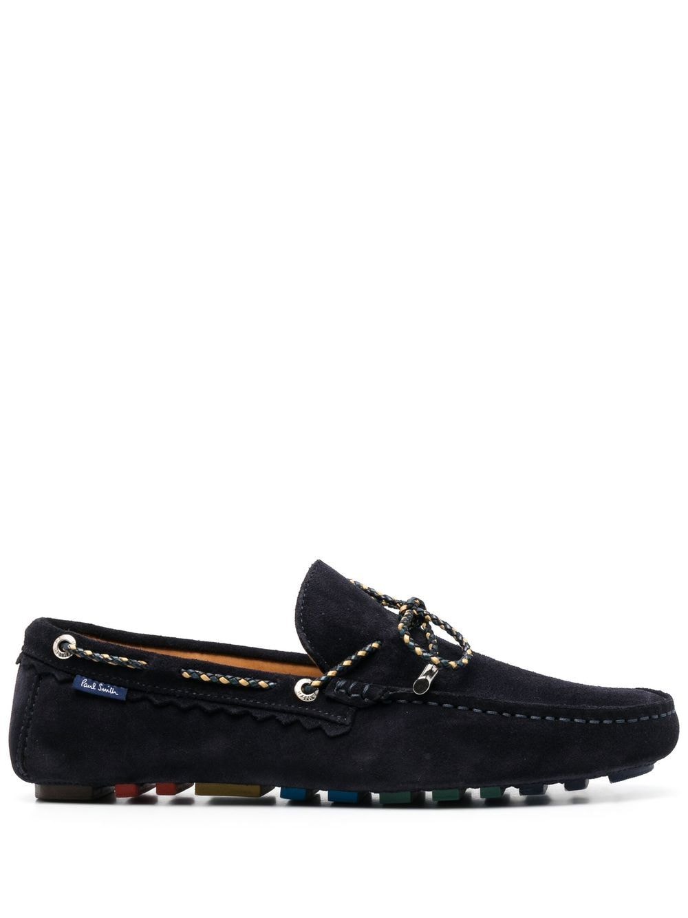 PS Paul Smith Loafer aus Wildleder mit Kordel - Blau von PS Paul Smith