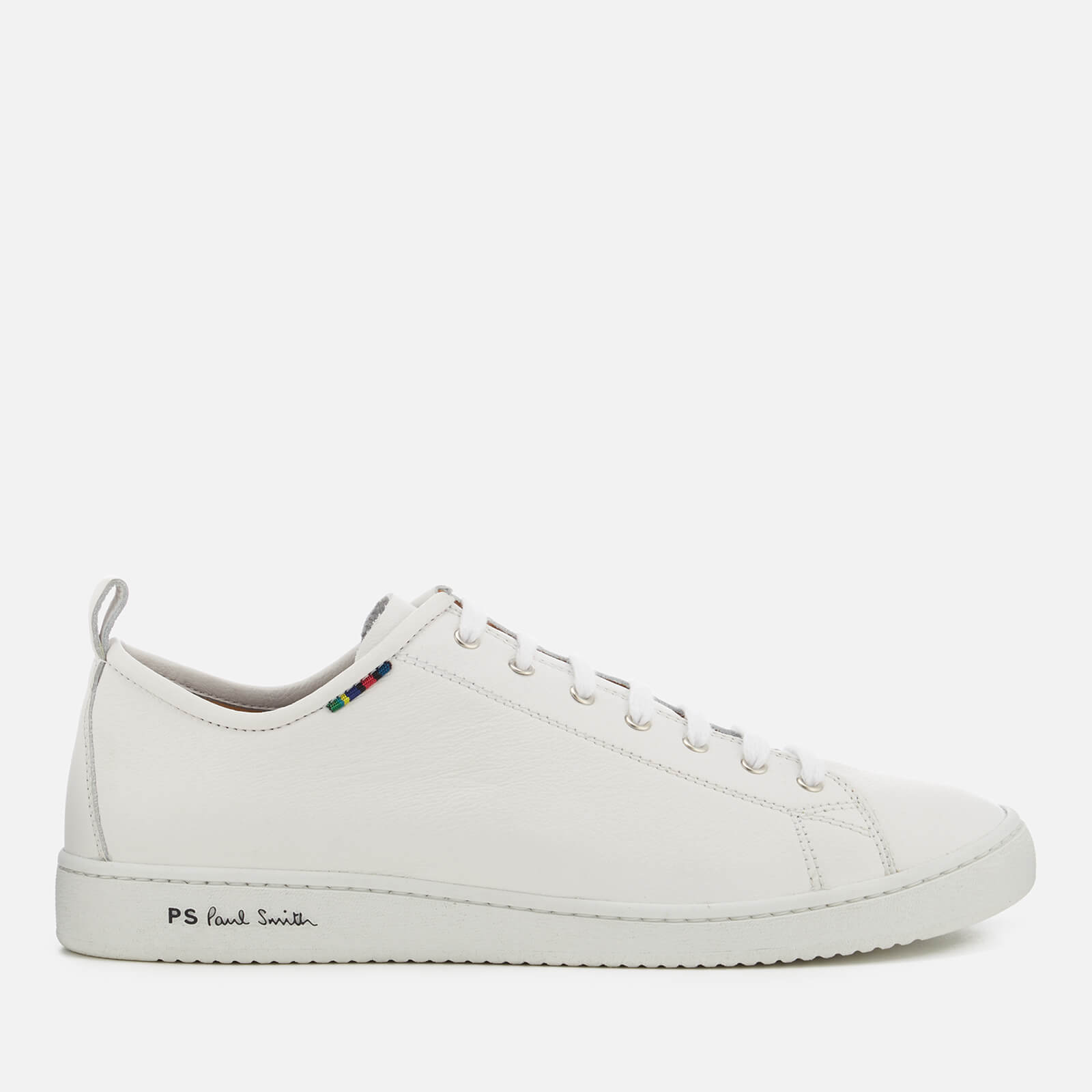 PS Paul Smith Men's Miyata Leather Low Top Trainers - White - UK 10 von PS Paul Smith