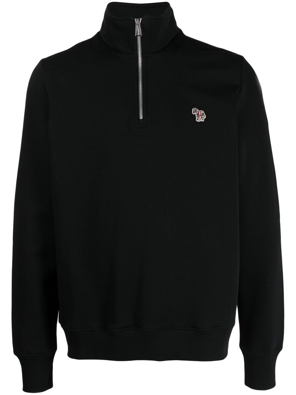 PS Paul Smith Sweatshirt mit Stehkragen - Schwarz von PS Paul Smith