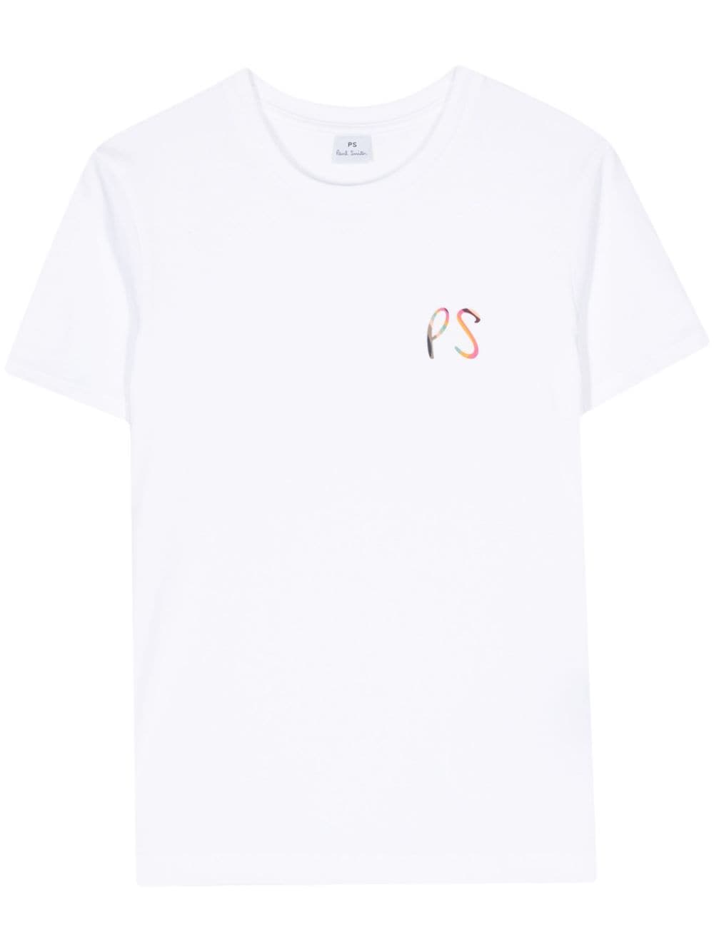 PS Paul Smith T-Shirt mit Logo-Print - Weiß von PS Paul Smith