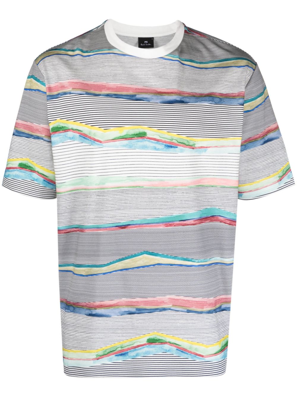 PS Paul Smith T-Shirt mit Plains-Print - Weiß von PS Paul Smith