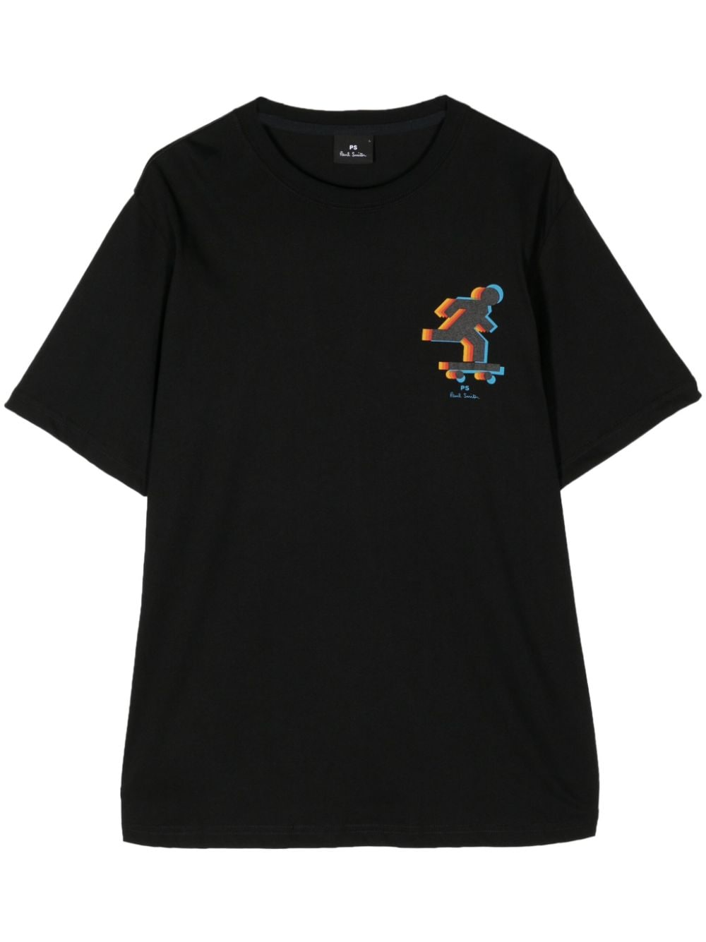 PS Paul Smith T-Shirt mit Skater-Print - Schwarz von PS Paul Smith