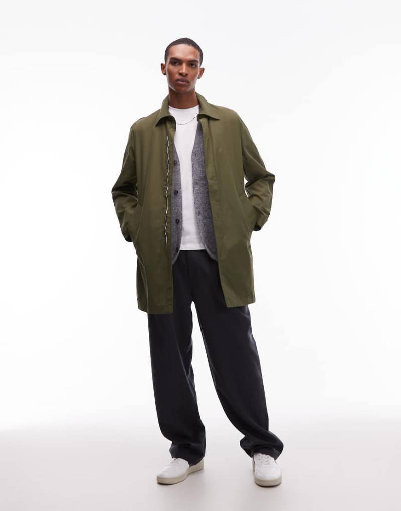 PS Paul Smith - Trenchcoat in Grün von PS Paul Smith