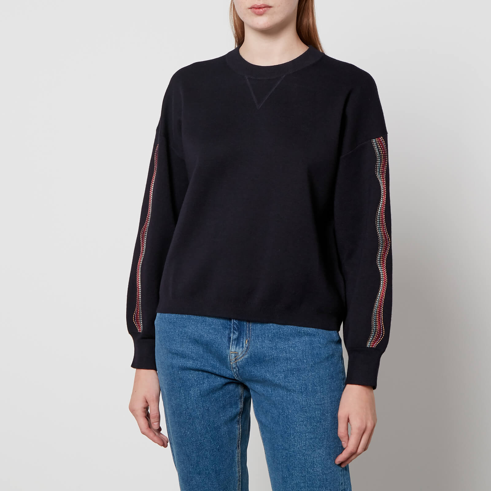 PS Paul Smith Embroidered Cotton-Jersey Sweatshirt - M von PS Paul Smith