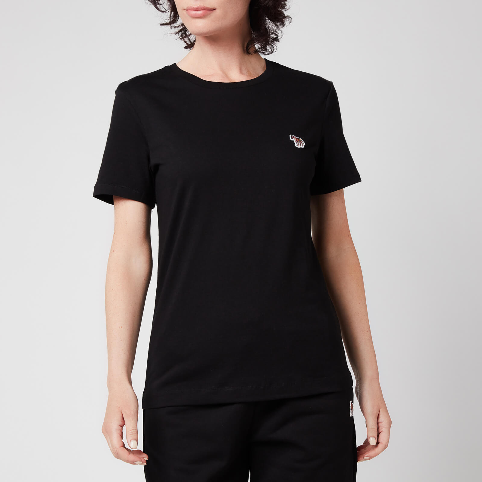 PS Paul Smith Women's Zebra T-Shirt - Black - L von PS Paul Smith