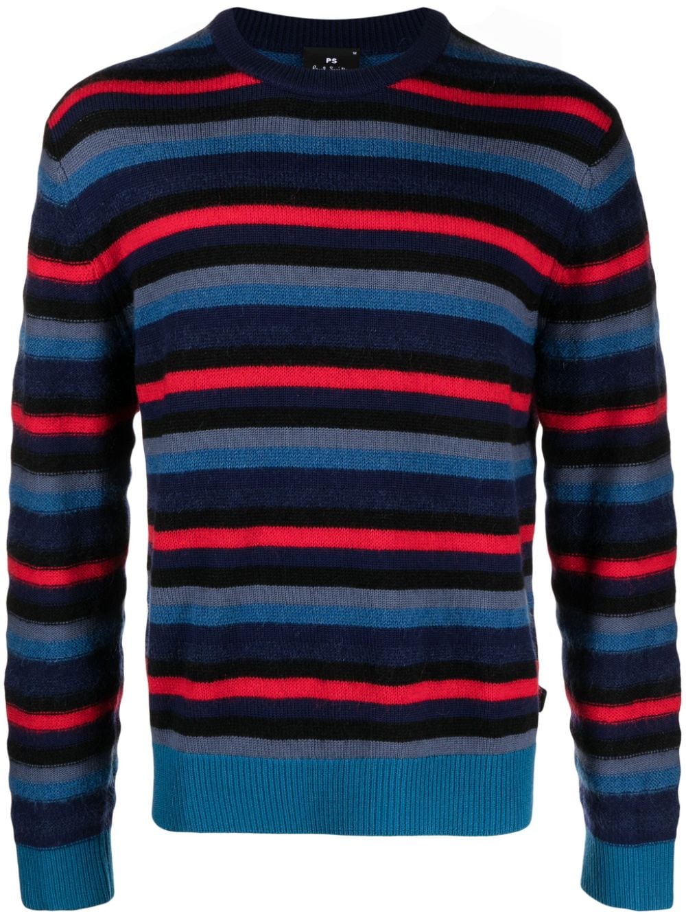 PS Paul Smith Gestreifter Pullover - Blau von PS Paul Smith