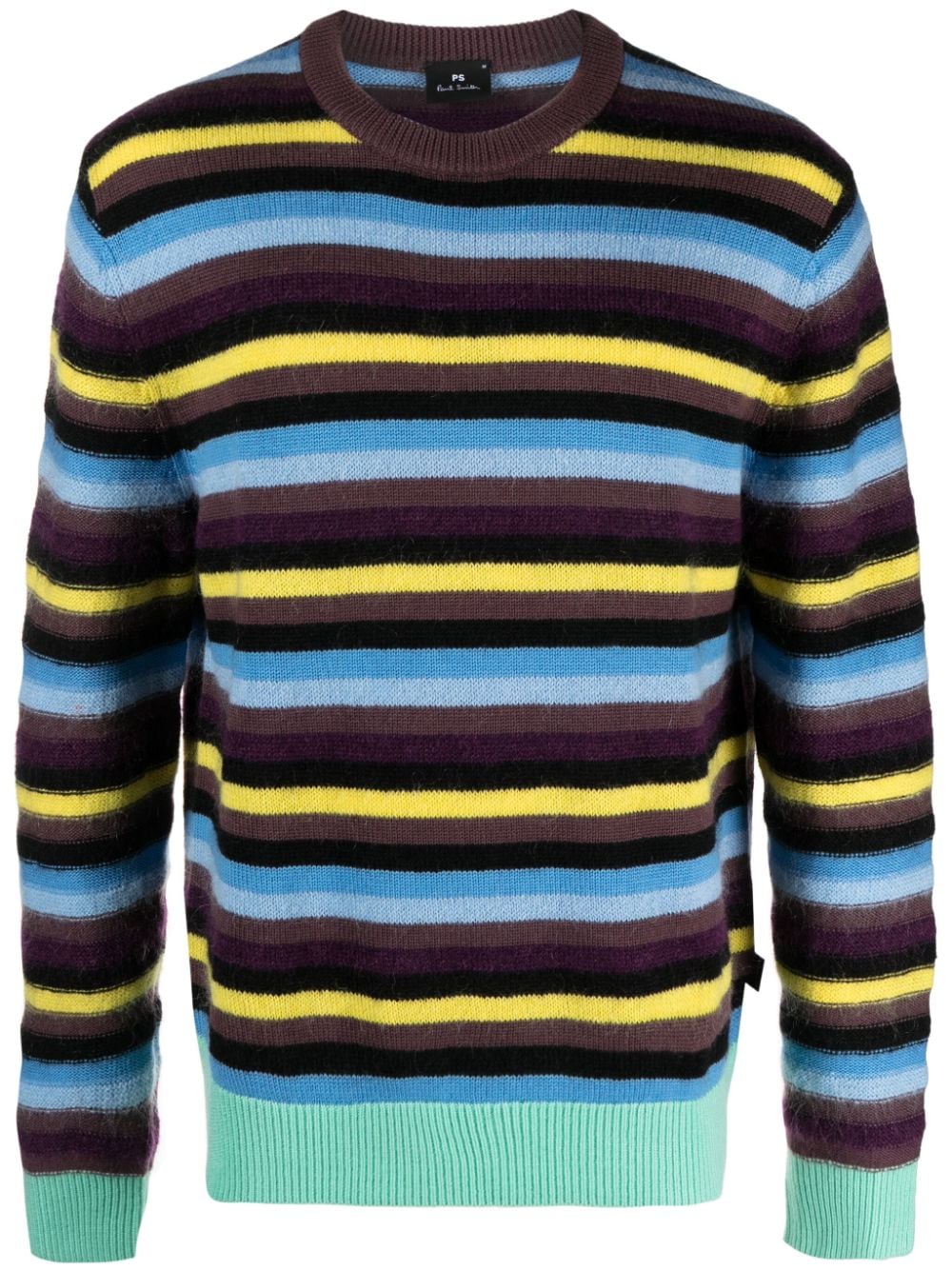 PS Paul Smith Gestreifter Pullover - Violett von PS Paul Smith