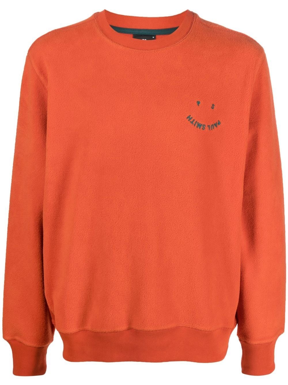 PS Paul Smith Pullover mit Logo-Stickerei - Orange von PS Paul Smith