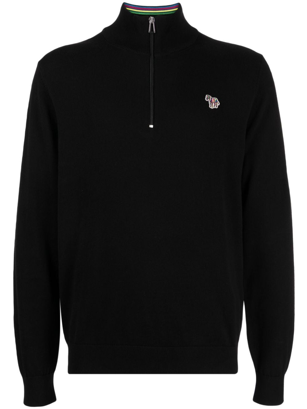 PS Paul Smith Sweatshirt mit Logo-Stickerei - Schwarz von PS Paul Smith