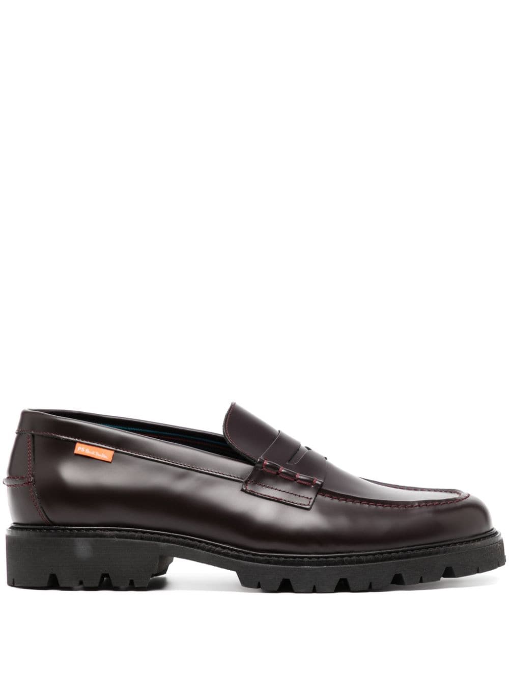 PS Paul Smith Penny-Loafer aus Leder - Braun von PS Paul Smith