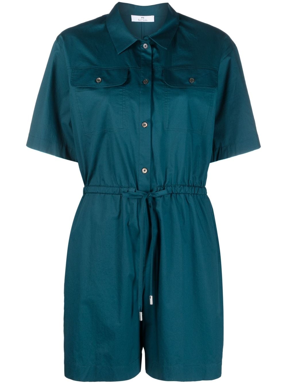 PS Paul Smith Playsuit mit Taschen - Blau von PS Paul Smith