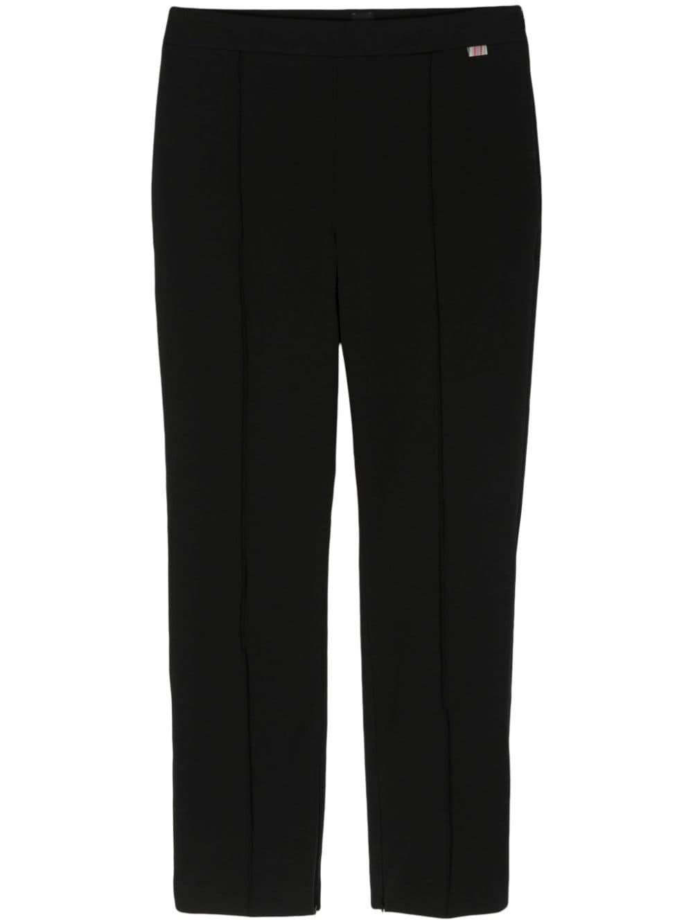 PS Paul Smith press-crease cropped wool trousers - Schwarz von PS Paul Smith